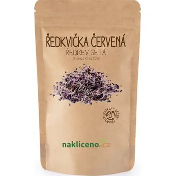 Semeno Naklíčeno Ředkvička červená - Ředkev setá - 100 g
