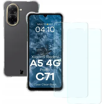 Pouzdro na mobilní telefon Zadní Kryt Bizon pro Xiaomi Redmi A5 bezbarvý