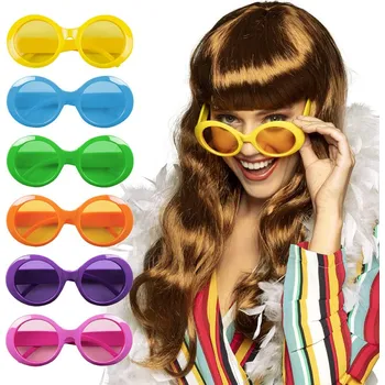 Karnevalový kostým Párty brýle retro v neonové barvě