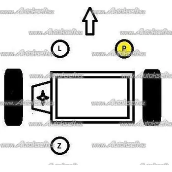 Zavěšení motoru Starline silentblok zavěšení motoru SM 0275