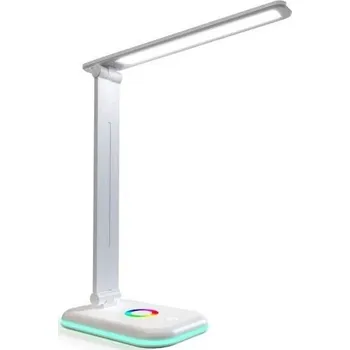 Lampička LED RGBW Stmívatelná stolní lampa NOBLITE LED/7W/5V 3000/4000/6500K bílá