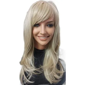 Paruka Dlouhá paruka s ofinou Marlene světle blond 53cm - Nessaja wigs shop