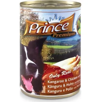 Krmivo pro psa Prince premium klokan,kure,hruska a chrest 400g