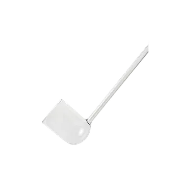 Naběračka Fajfka na chytání ryb skleněná 5,5 cm, skleněný chytač