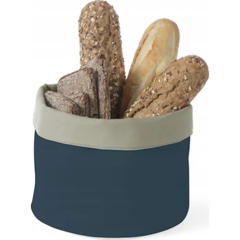 chlebník Košík / Sáček na pečivo kulatý prům. 20 cm tmavě modrý - Hendi 429037