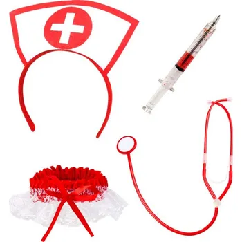 Karnevalový kostým Sada sestřička se stetoskopem