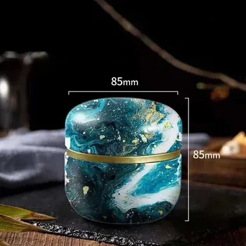 Dóza na potraviny Kovová dóza s víčkem na kávu a cukrovinky | kovová krabička, dóza - Styl 2