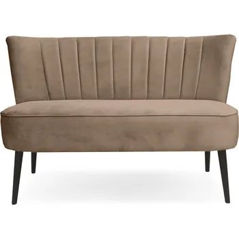 Sedací souprava Moderní béžová dvoumístná pohovka Sally do obýváku na vysokých nohách