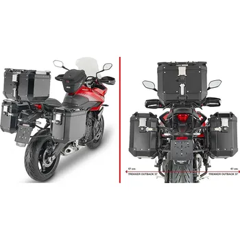Zavazadlo na motocykl Plo6421Cam trubkový nosič PL One-Fit pro Triumph Tiger Sport 660 (22-25) pro boční kufry Obkn