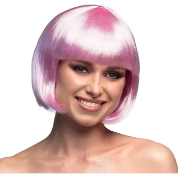 Karnevalový kostým Boland Paruka světle růžové mikádo