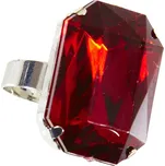 Widmann Prsten s rudým kamínkem