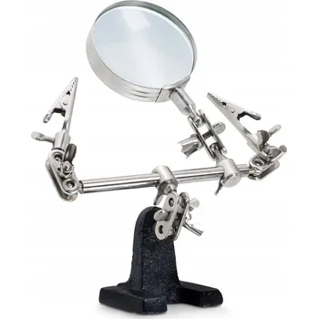 IP kamera Pomocný držák pro pájení s lupou