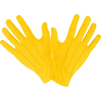 Karnevalový kostým Widmann&nbsp;Rukavičky žluté krátké