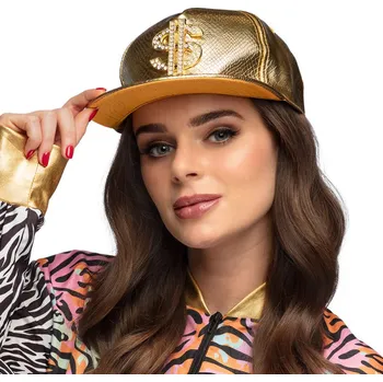 Zlatá kšiltovka Dolar