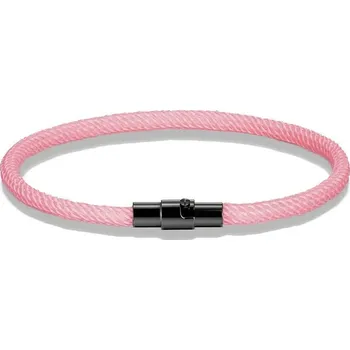 Náramek Stylový náramek z oceli | pánský náramek, dámský náramek - Růžový , 19 cm