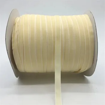 Stuha Sametová stuha na dárky 10 mm 450 cm | svatební dekorace, ozdobná stuha - 28