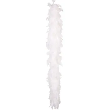 Karnevalový kostým Boa péřové bílé 50g