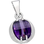 Goldstore Oválný přívěsek z bílého zlata Váha: 1.72 g