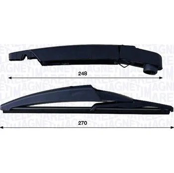 Stěrač Stěrač-sada, čištění oken MAGNETI MARELLI 000723180452