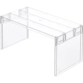 Úložný box Vícepatrová kuchyňská polička s organizérem | úložný regál, kosmetický organizér - velký