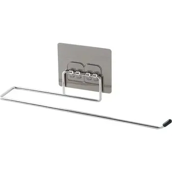 Držák kuchyňských utěrek Kovový věšák na utěrky bez vrtání | držák, stojan - 1pc