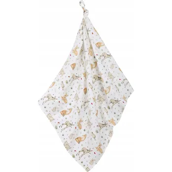 Zavinovačka BABYMAM MUŠELÍNOVÁ PLENKA DEKA ZAVINOVAČKA 120x120 cm