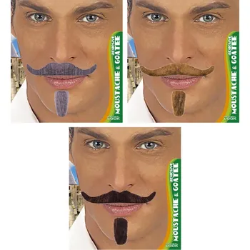 Karnevalový kostým Retro knírek a bradka