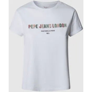 Dámské tričko Pepe Jeans Dámské tričko RUFINA Barva: bílá, Velikost: XS