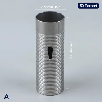 CNC ocelový válec s žebrováním pro chlazení | airsoft díl, sportovní příslušenství - A