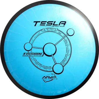 Disc golf MVP Disc Sports Fission Tesla 174g Modrá