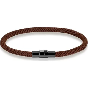 Náramek Stylový náramek z oceli | pánský náramek, dámský náramek - Káva , 21 cm