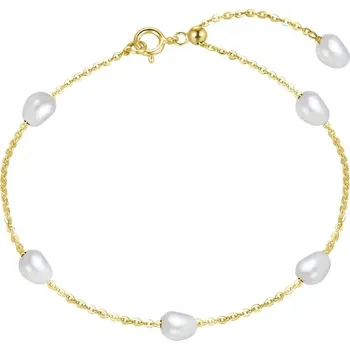 Náramek Majya Stříbrný nastavitelný náramek WYANET pozlacený Ag/; ≤1,47 g 11718