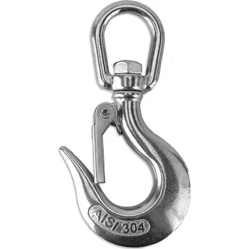 Upínací popruh Hák otočný s okem 1000kg nerez KT05512