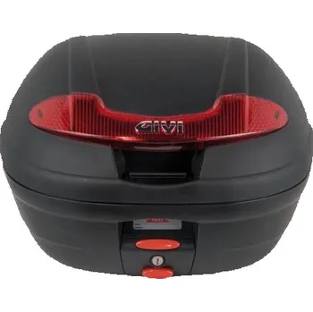 Zavazadlo na motocykl E340N2 Vision kufr Givi černý (Monolock s vlastní plotnou), objem 34 ltr.