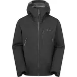 Pánská nepromokavá bunda Rab Downpour Mountain Barva: Black, Velikost: L