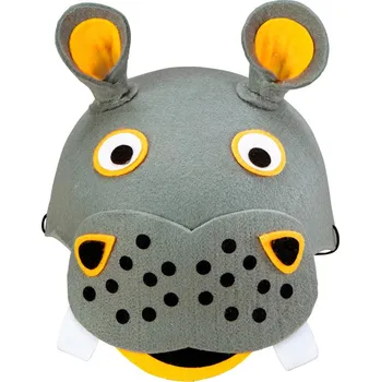 Čepička hroch plstěná