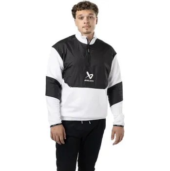 Pánská móda Mikina Bauer Team 1/2 Zip Pullover SR, bílá, Senior, XL Bauer
