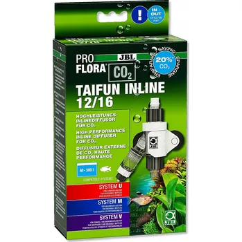 DIFUZÉR CO2 INLINE PRO FILTR 16/22 AKVARIJNÍ ROSTLINY