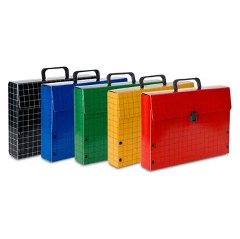 Archivační box Teczka z rączką Meeting II czerw. 301-01, VauPe