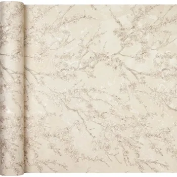 Tapeta Vinylová Tapeta Hrubá Květiny Jasmínu Třešně Větvičky Příroda Brokát NT100101