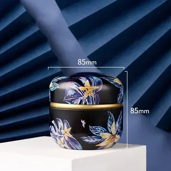 Dóza na potraviny Kovová dóza s víčkem na kávu a cukrovinky | kovová krabička, dóza - Styl 4