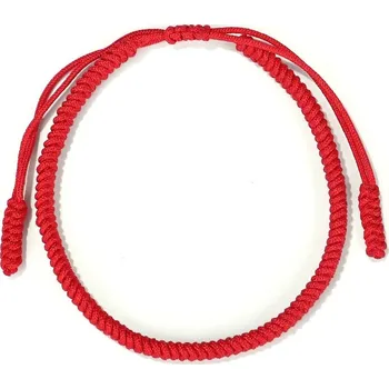 Náramek Tibetský uzlový náramek pro štěstí | ochranný náramek, buddhistický šperk - Beran