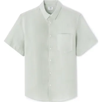 Celio Lněná košile Damarlin 1163367 Zelená M