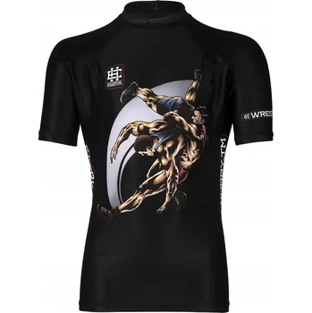 cyklistický dres Dětské cyklistické tričko s dlouhým rukávem WRESTLING, velikost 164 EXTREME HOBBY