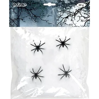 Karnevalový kostým Boland Bílá pavučina s pavouky