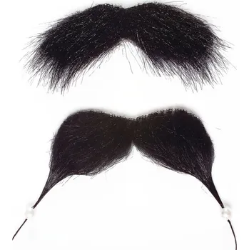 Karnevalový kostým Pirátské vousy s korálky