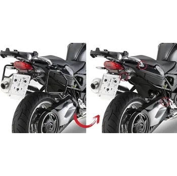 Zavazadlo na motocykl Plr5118 trubkový nosič Bmw F 800 GT (13-19), F 800 R (09-19)pro boční kufry, demontovatelný