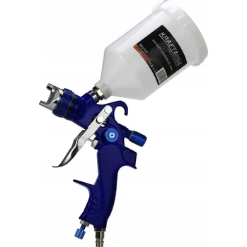 Stříkací pistole LAKOVACÍ PISTOLE KRAFT&DELE 2,5 - 4 bar NÁDRŽ 600 ml