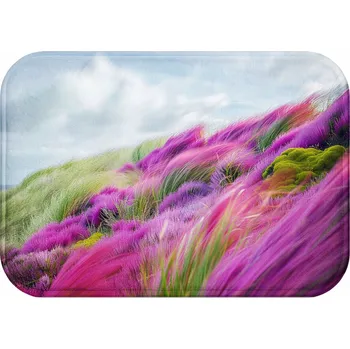 Rohožka KOUPELNOVÁ PŘEDLOŽKA MĚKKÁ PŘÍRODA ROHOŽKA OBDÉLNÍKOVÁ RYCHLESCHNOUCÍ 40x60