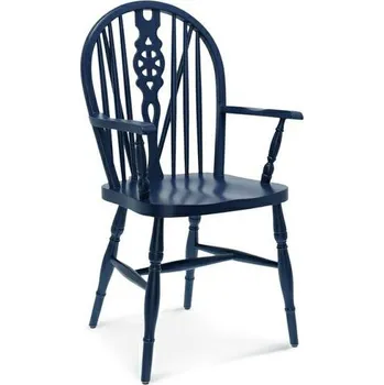 Křeslo FAMEG Křeslo Fameg Windsor buk premium B-372 modrá tmavá 20